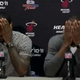Illustration for article titled Wade And LeBron Pretend Theyre Invisible After Another Crushing Loss